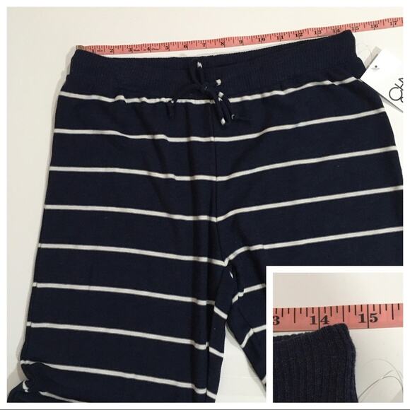 NWT Chaser Cozy Knit Drawstring Cuffed Joggers - Blue - Large - Picture 5 of 15